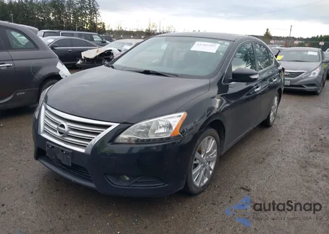 2013 Nissan Sentra Sl z USA, uszkodzony, nr VIN 3N1AB7AP0DL618191
